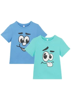 Niños bonprix bonprix Camiseta de algodón orgánico (2 unidades)