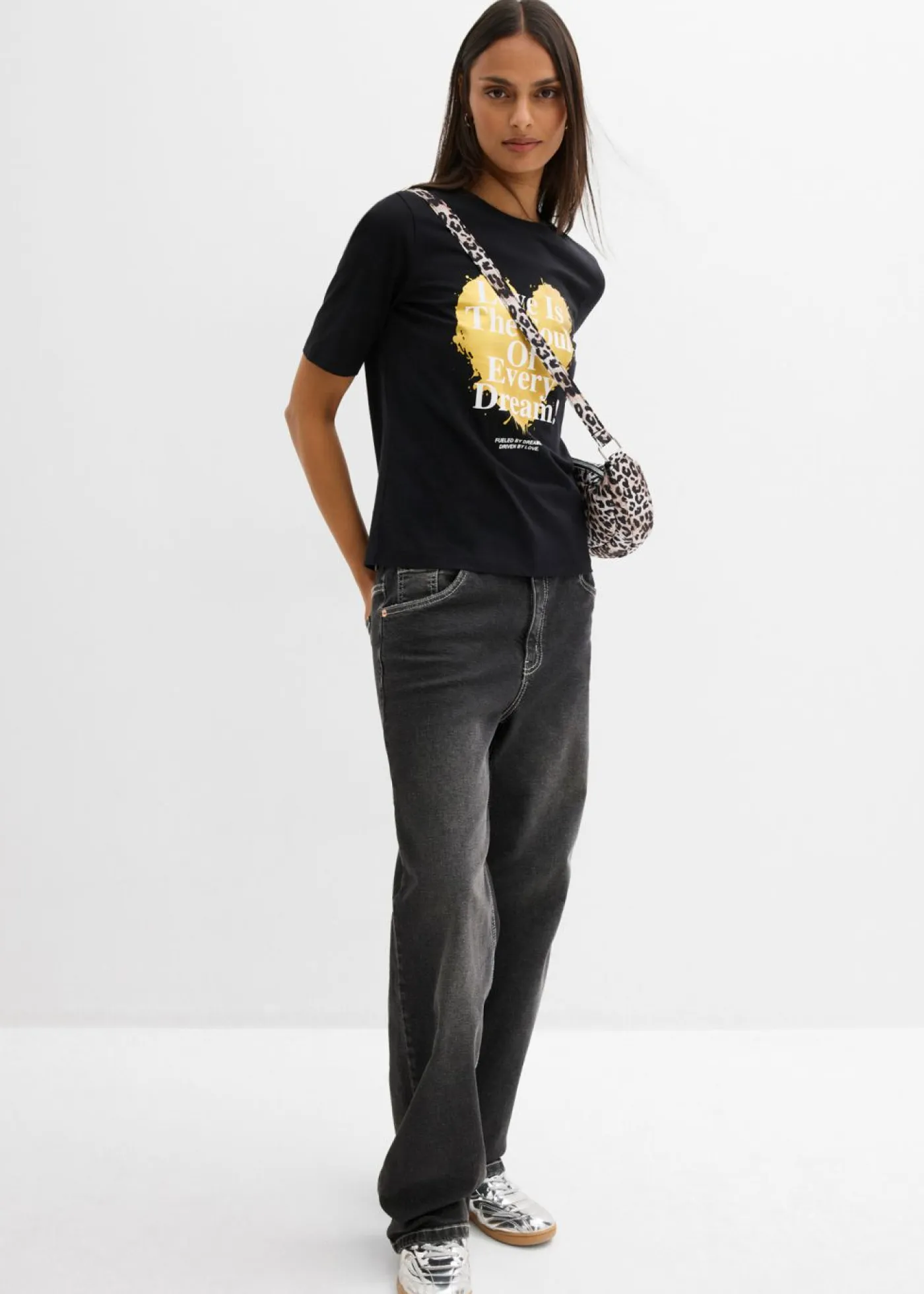 Mujer bonprix bonprix Camiseta de algodón orgánico puro