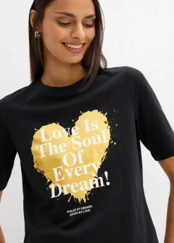 Mujer bonprix bonprix Camiseta de algodón orgánico puro