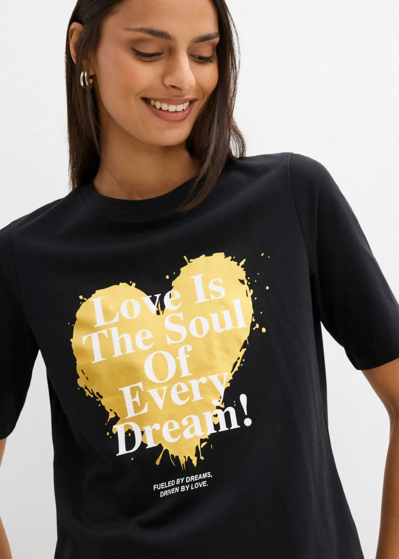 Mujer bonprix bonprix Camiseta de algodón orgánico puro