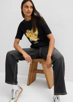 Mujer bonprix bonprix Camiseta de algodón orgánico puro