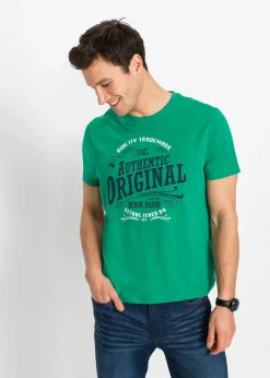 Hombre bonprix bonprix Camiseta de algodón orgánico puro (2 unidades)