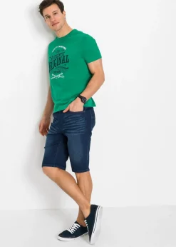 Hombre bonprix bonprix Camiseta de algodón orgánico puro (2 unidades)