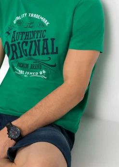 Hombre bonprix bonprix Camiseta de algodón orgánico puro (2 unidades)