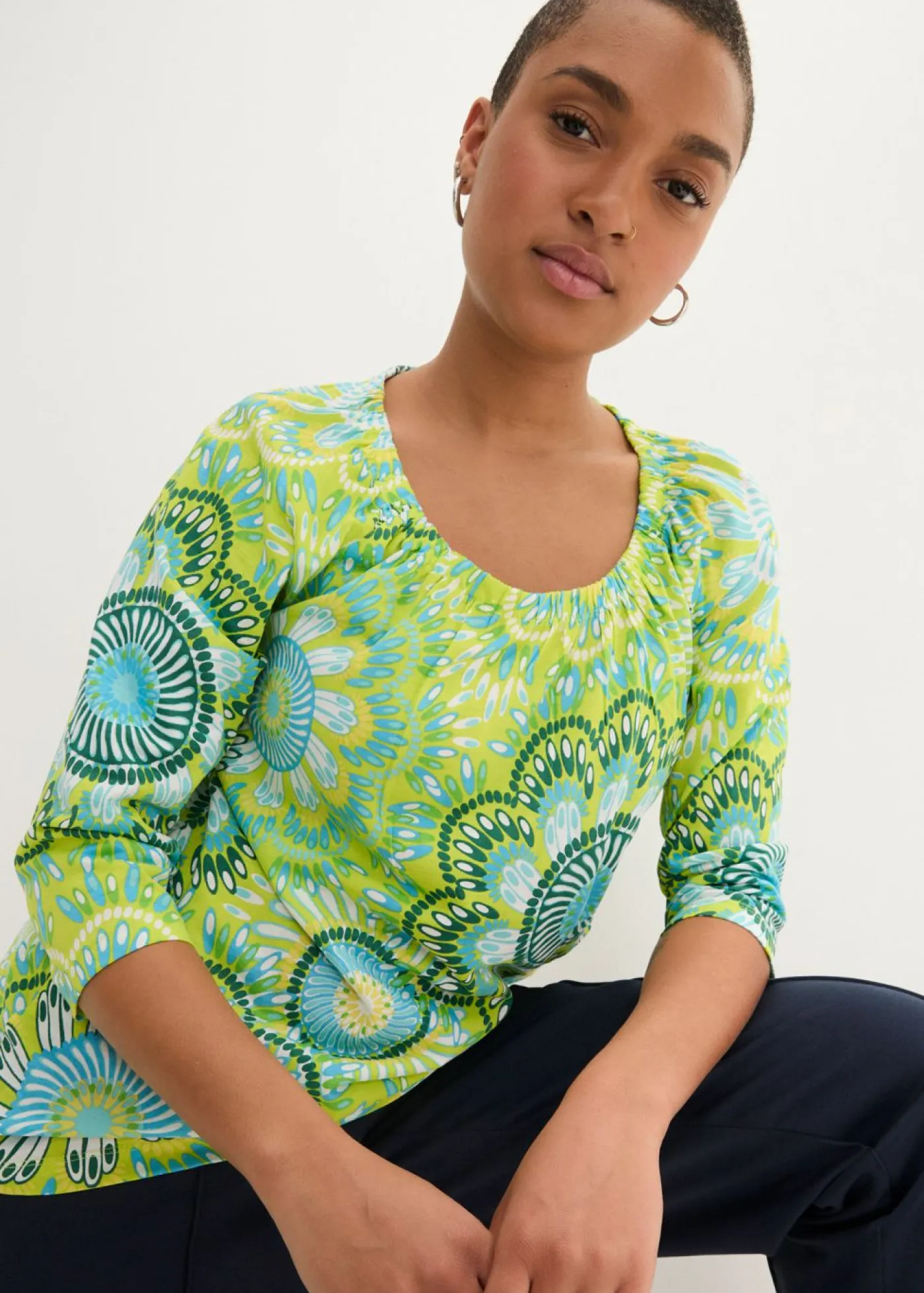 Mujer bonprix bonprix Camiseta de algodón orgánico puro