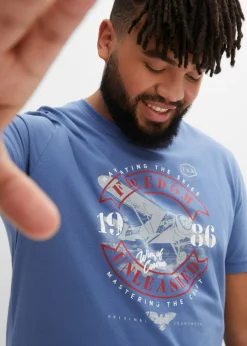 Hombre bonprix bonprix Camiseta de algodón orgánico puro