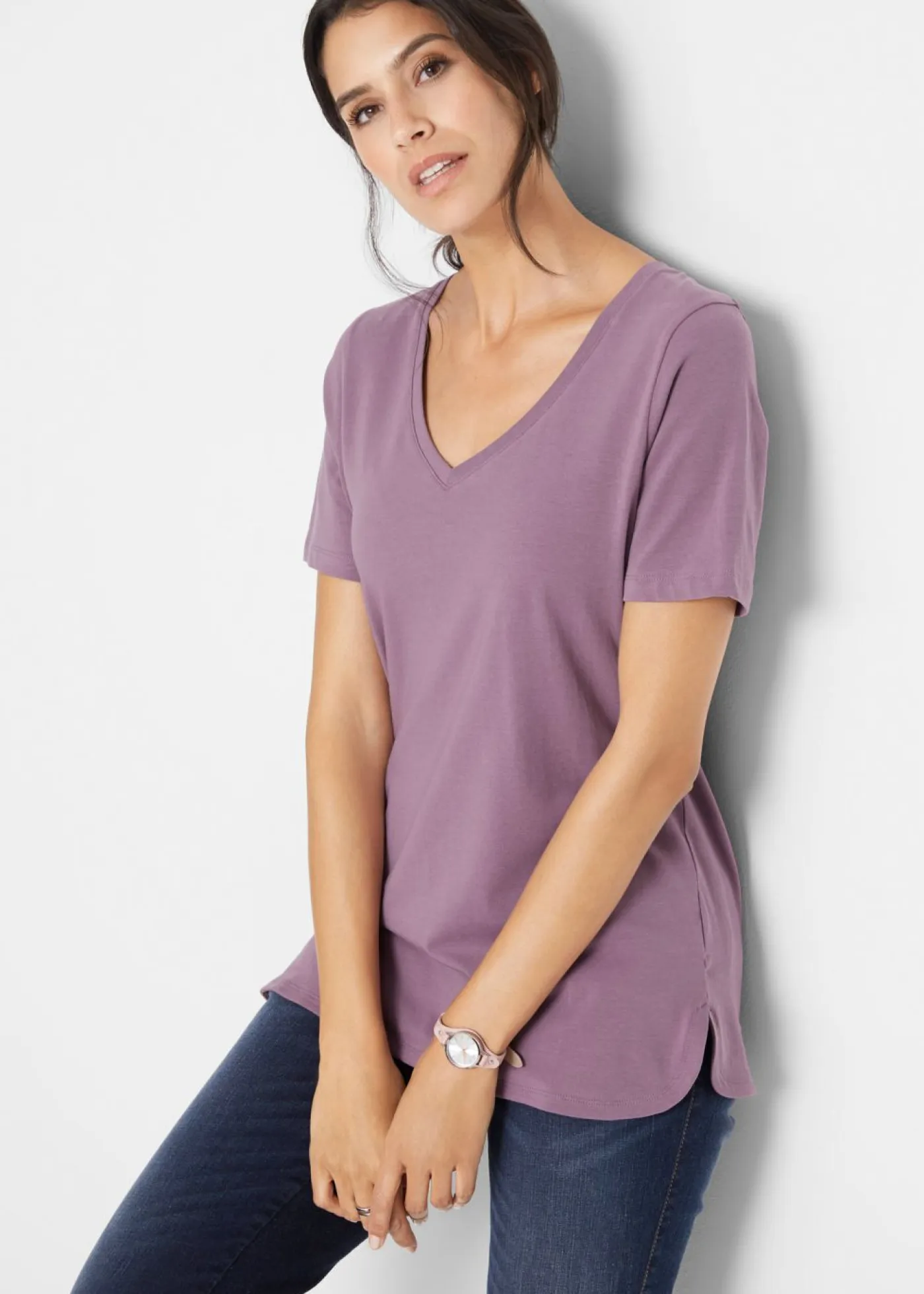 Mujer bonprix bonprix Camiseta de algodón orgánico puro