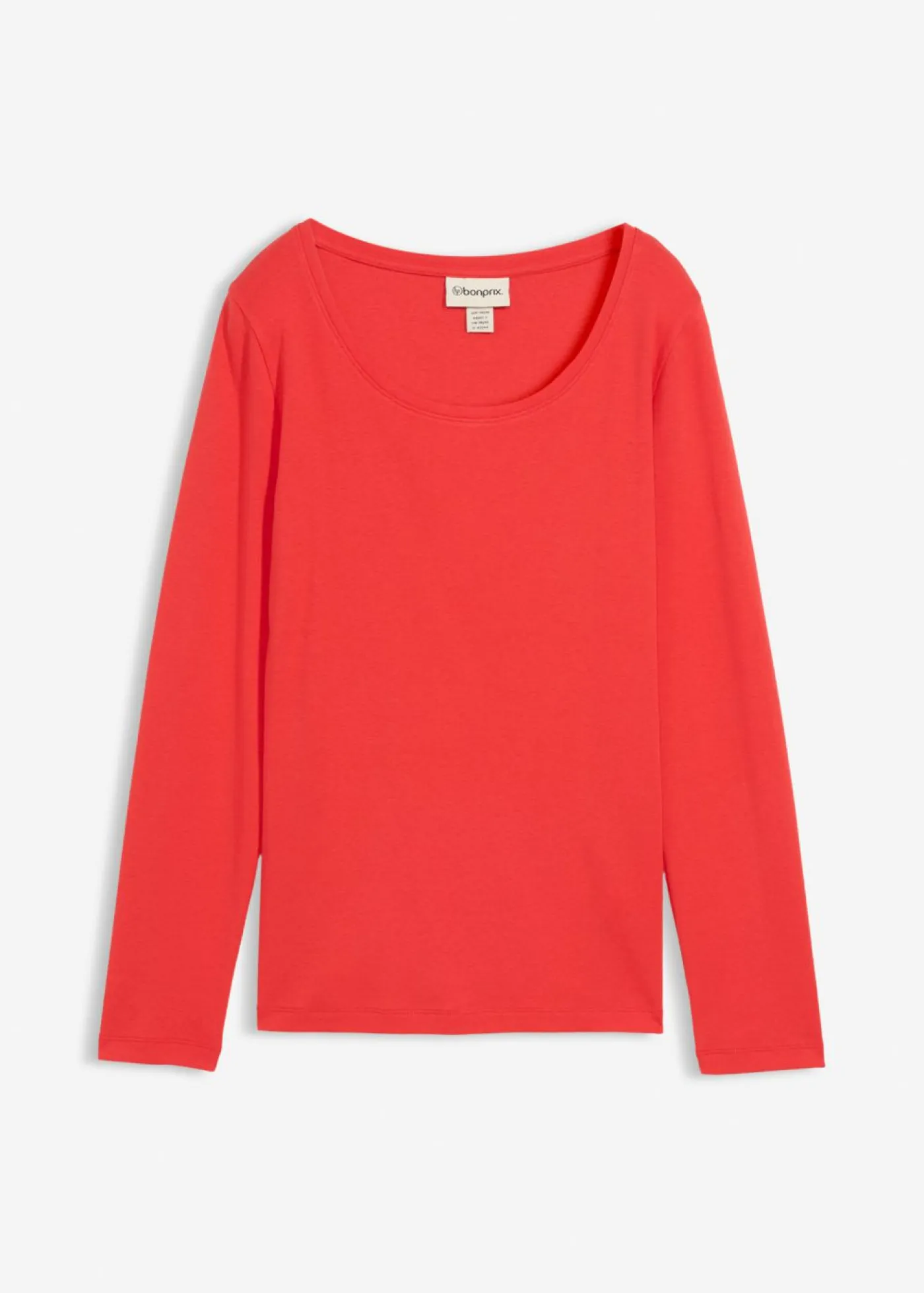 Mujer bonprix bonprix Camiseta de algodón orgánico puro con manga larga