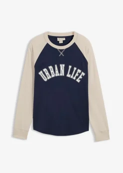 Hombre bonprix bonprix Camiseta de algodón orgánico puro con manga larga