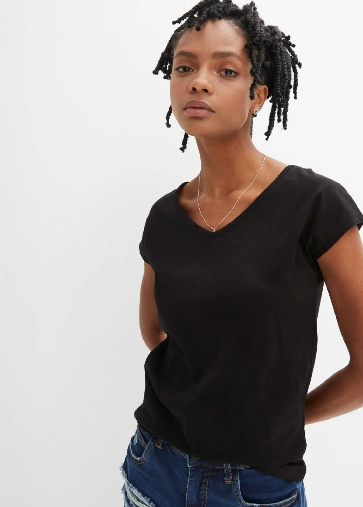 Mujer bonprix bonprix Camiseta de algodón orgánico puro