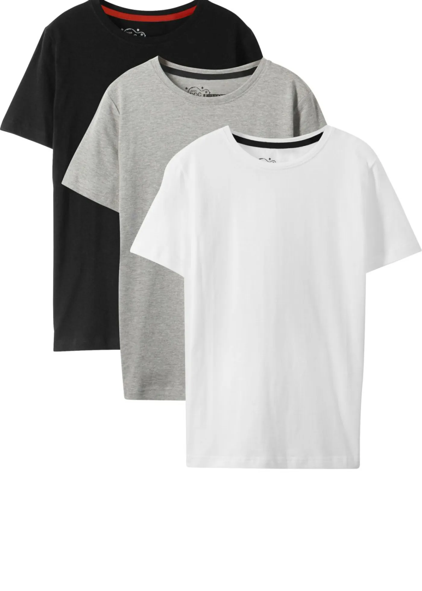 Niños bonprix bonprix Camiseta de algodón orgánico (3 unidades)