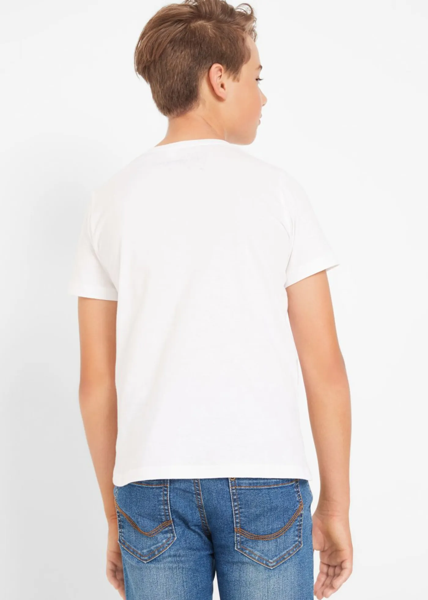 Niños bonprix bonprix Camiseta de algodón orgánico (3 unidades)