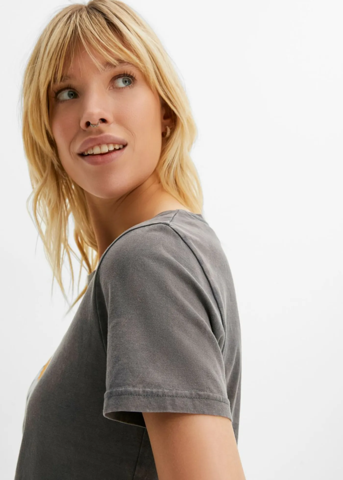 Mujer bonprix bonprix Camiseta de algodón orgánico puro