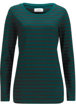 Mujer bonprix bonprix Camiseta de algodón orgánico puro con manga larga