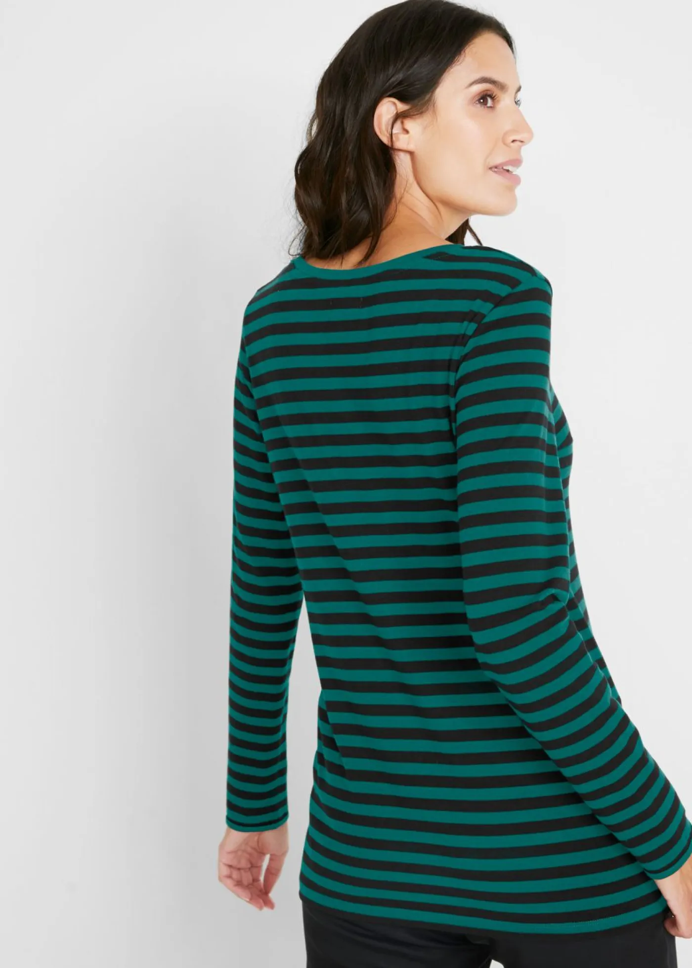 Mujer bonprix bonprix Camiseta de algodón orgánico puro con manga larga