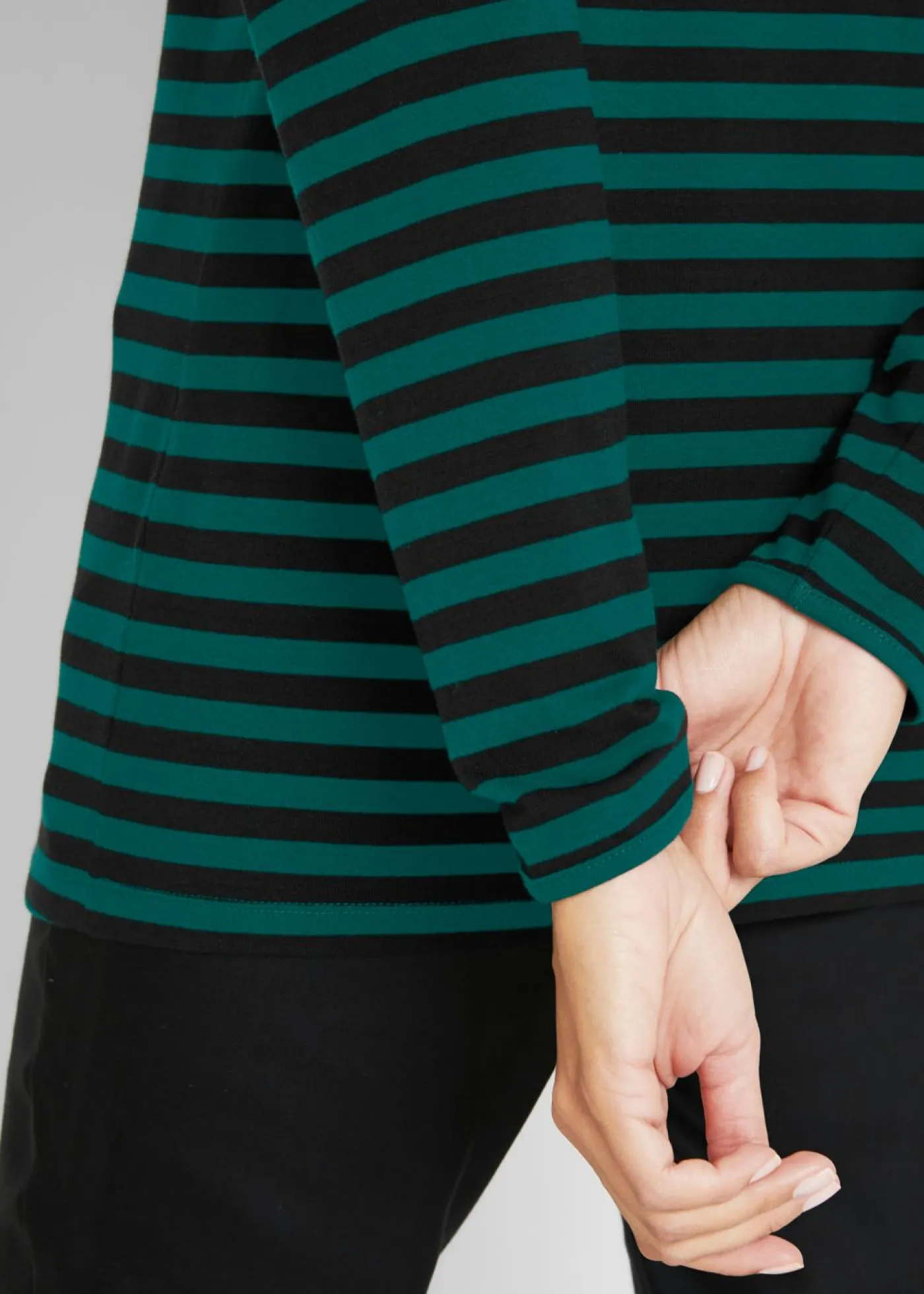 Mujer bonprix bonprix Camiseta de algodón orgánico puro con manga larga