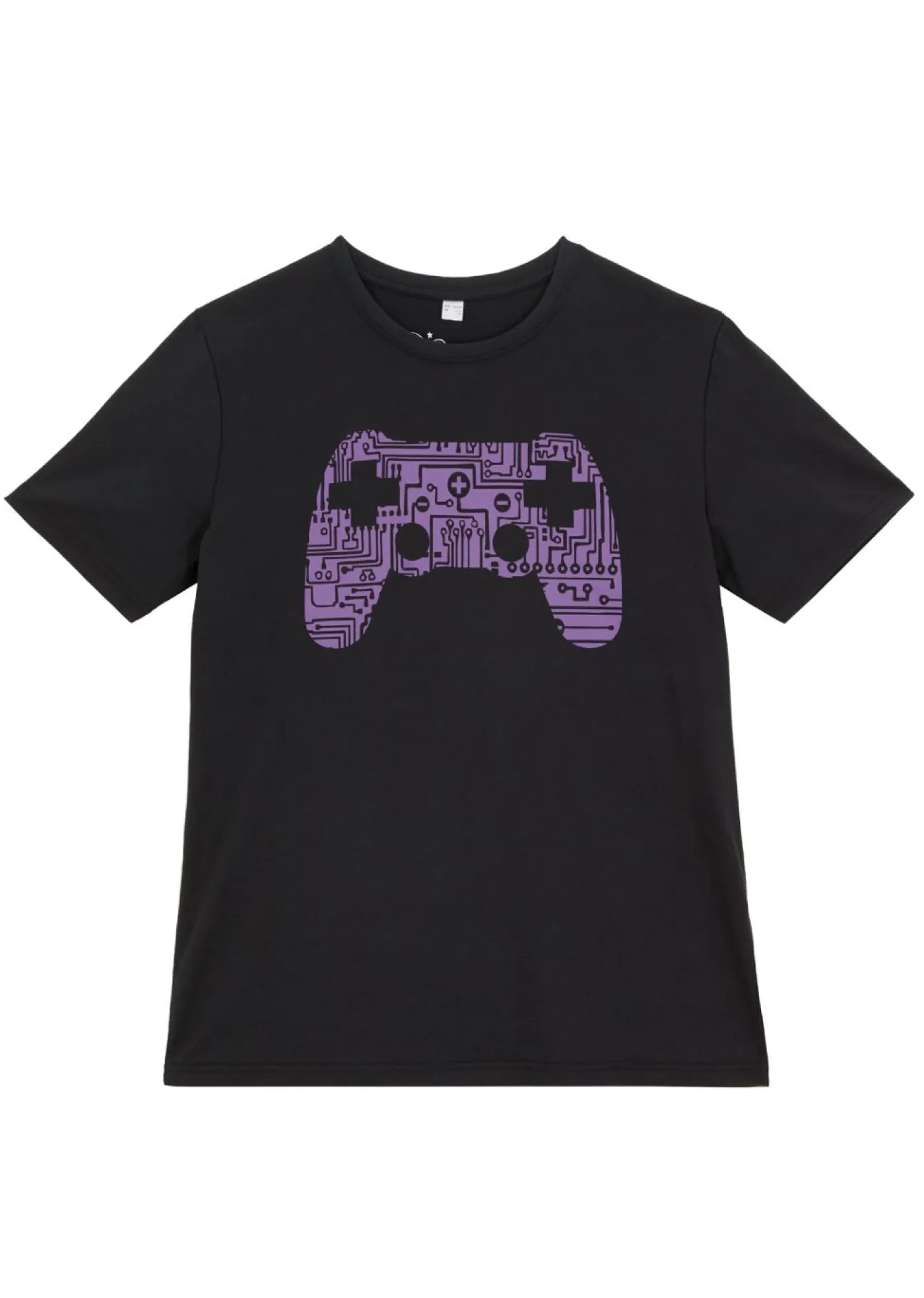 bonprix bonprix Ropa 9 A 16 Años·Camisetas>Camiseta de algodón orgánico para niños Negro