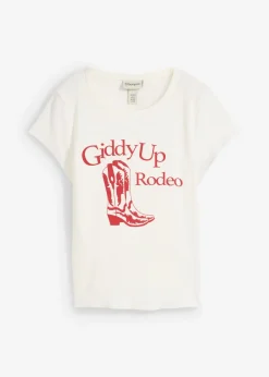 Mujer bonprix bonprix Camiseta de algodón orgánico puro