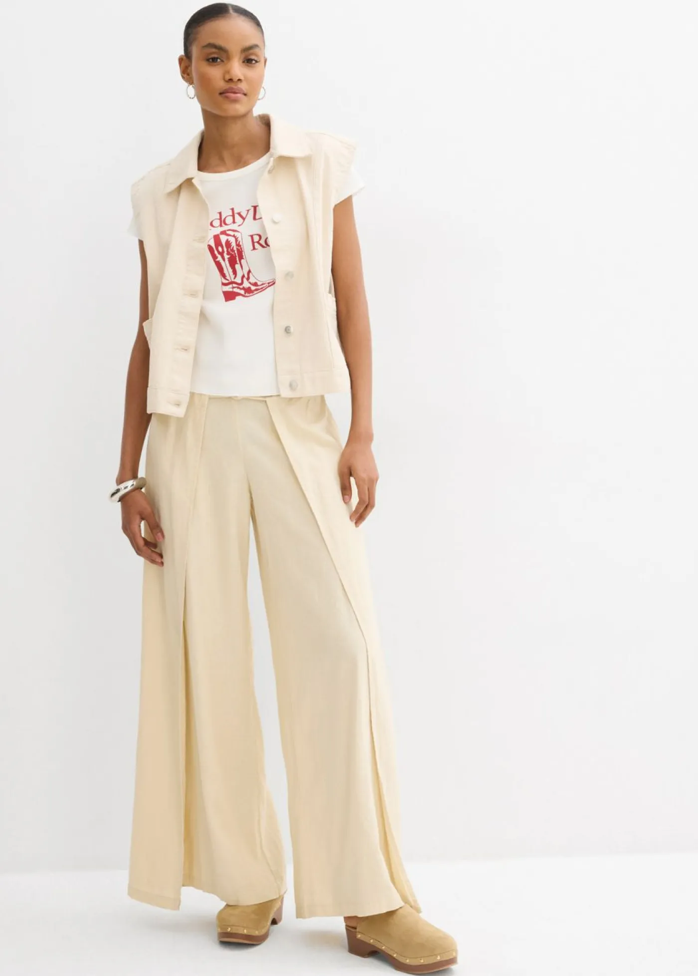 Mujer bonprix bonprix Camiseta de algodón orgánico puro