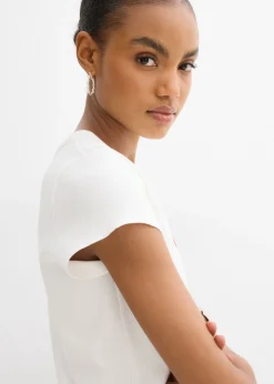 Mujer bonprix bonprix Camiseta de algodón orgánico puro