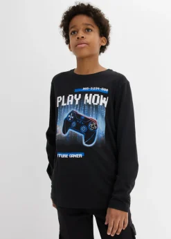 Niños bonprix bonprix Camiseta de algodón orgánico puro con manga larga