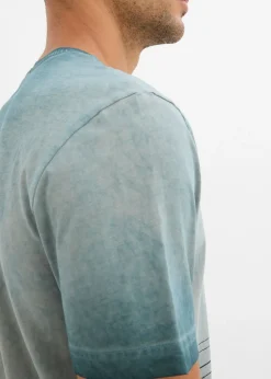 Hombre bonprix bonprix Camiseta de algodón orgánico con aspecto lavado