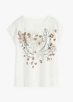 Mujer bonprix bonprix Camiseta de algodón orgánico puro