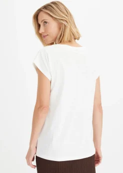 Mujer bonprix bonprix Camiseta de algodón orgánico puro