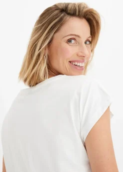 Mujer bonprix bonprix Camiseta de algodón orgánico puro