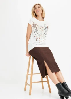 Mujer bonprix bonprix Camiseta de algodón orgánico puro