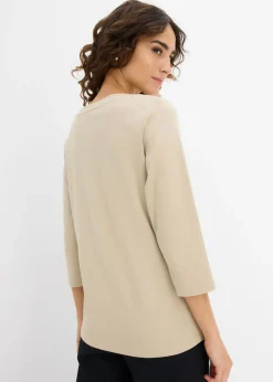 Mujer bonprix bonprix Camiseta de algodón orgánico puro y pesado