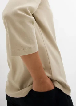 Mujer bonprix bonprix Camiseta de algodón orgánico puro y pesado