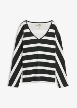 Mujer bonprix bonprix Camiseta de algodón orgánico puro con manga larga