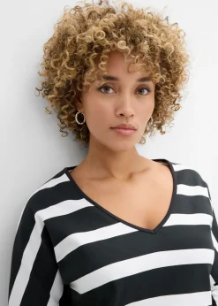 Mujer bonprix bonprix Camiseta de algodón orgánico puro con manga larga