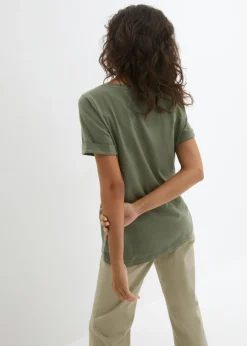 Mujer bonprix bonprix Camiseta de algodón orgánico puro
