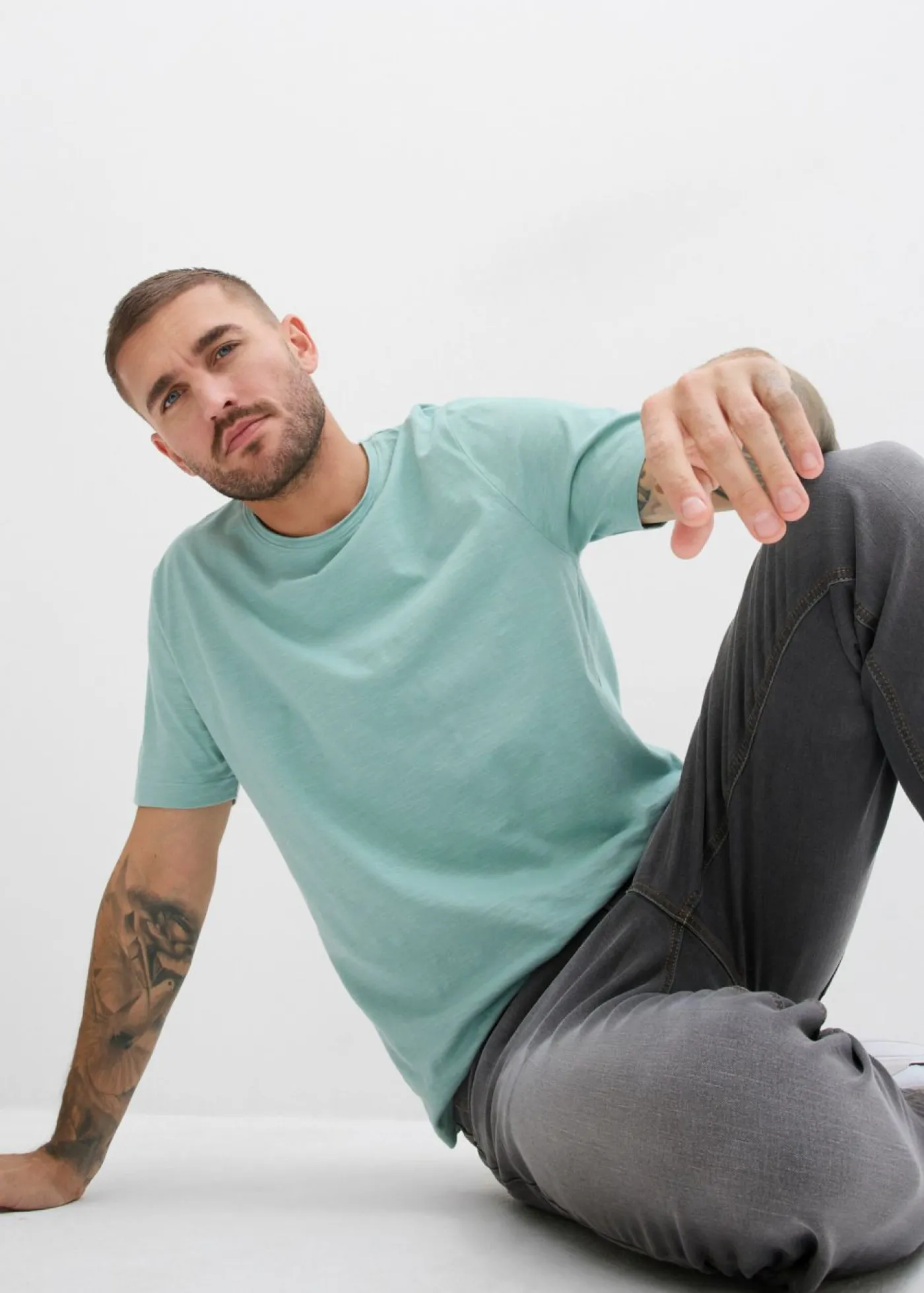 Hombre bonprix bonprix Camiseta de algodón orgánico puro