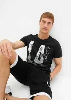 Hombre bonprix bonprix Camiseta de algodón orgánico puro con corte entallado