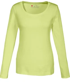 Mujer bonprix bonprix Camiseta de algodón orgánico puro con manga larga