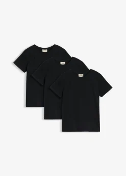 Niños bonprix bonprix Camiseta de algodón orgánico puro (3 unidades)