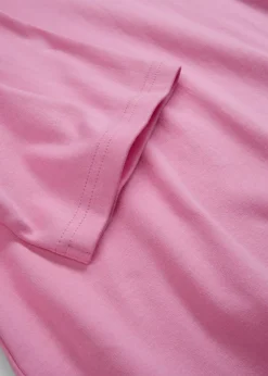 bonprix bonprix Esenciales|Camisetas>Camiseta de algodón orgánico puro Rosa
