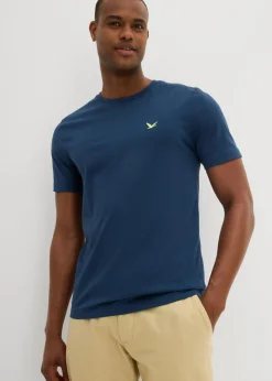 Hombre bonprix bonprix Camiseta de algodón orgánico puro (2 unidades)