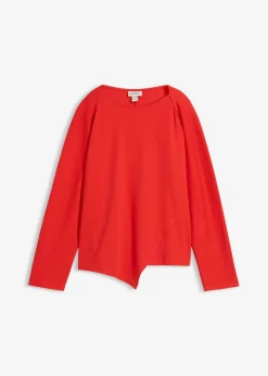 bonprix bonprix Esenciales|Camisetas>Camiseta de algodón orgánico puro con manga larga fresa