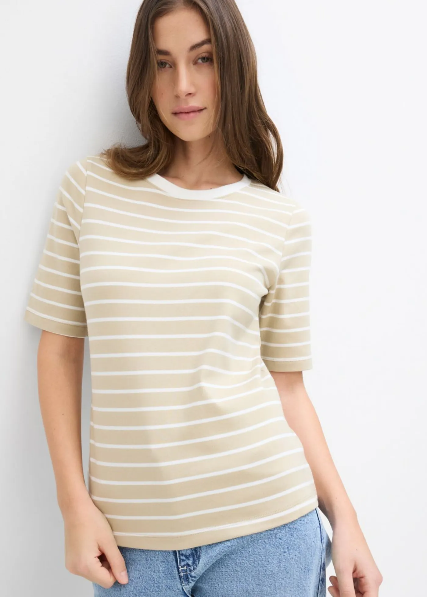 Mujer bonprix bonprix Camiseta de algodón orgánico pesado