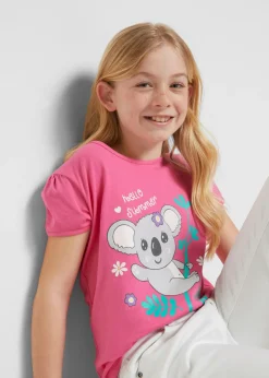 Niños bonprix bonprix Camiseta de algodón orgánico puro (2 unidades)