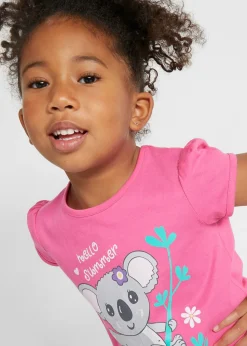 Niños bonprix bonprix Camiseta de algodón orgánico puro (2 unidades)