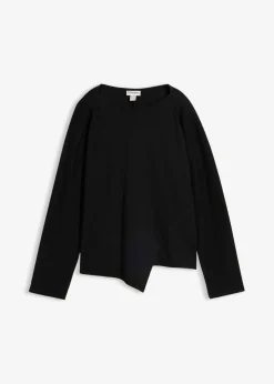 Mujer bonprix bonprix Camiseta de algodón orgánico puro con manga larga