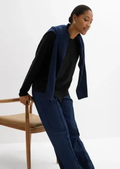 Mujer bonprix bonprix Camiseta de algodón orgánico puro con manga larga