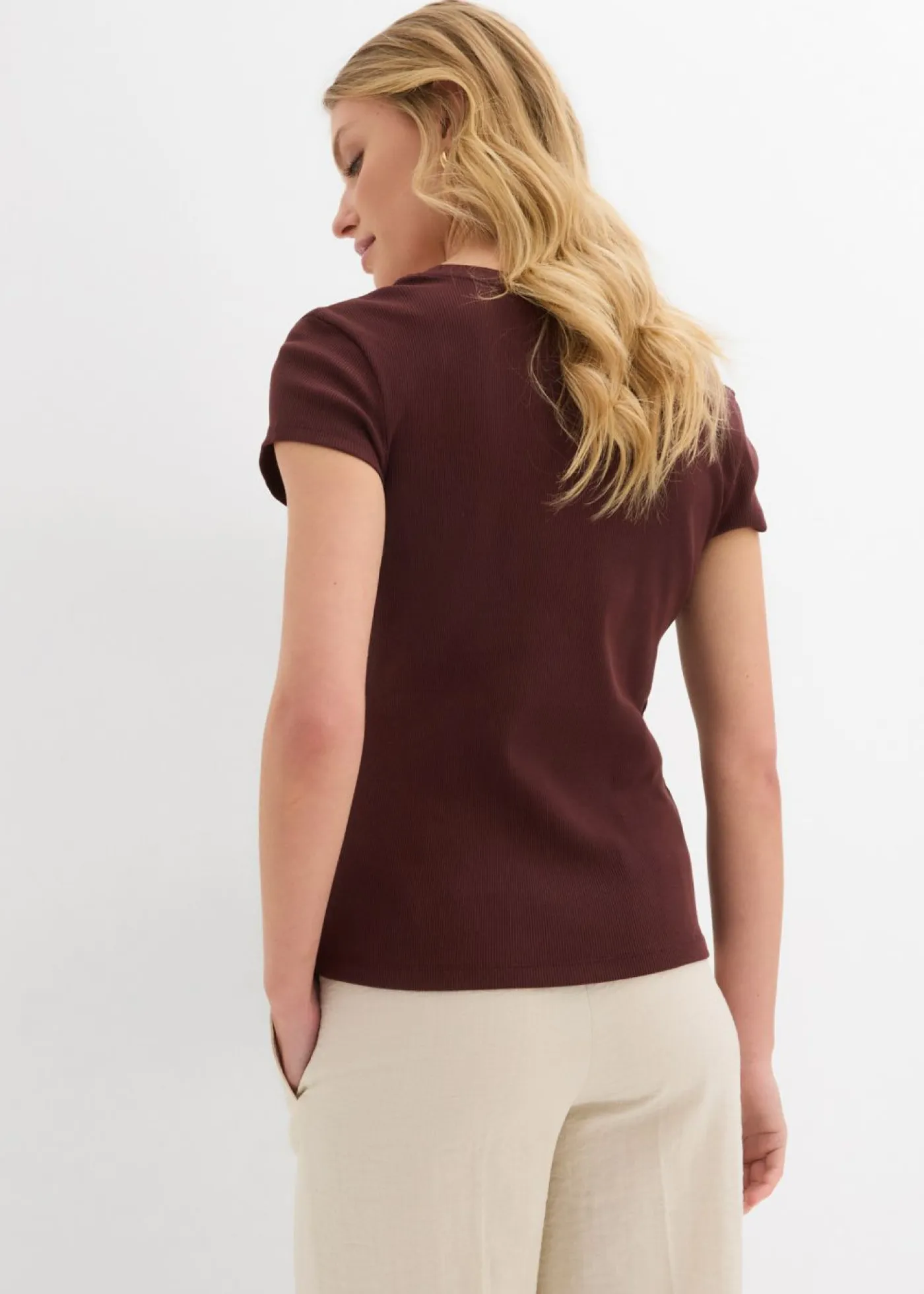 Mujer bonprix bonprix Camiseta de algodón orgánico puro