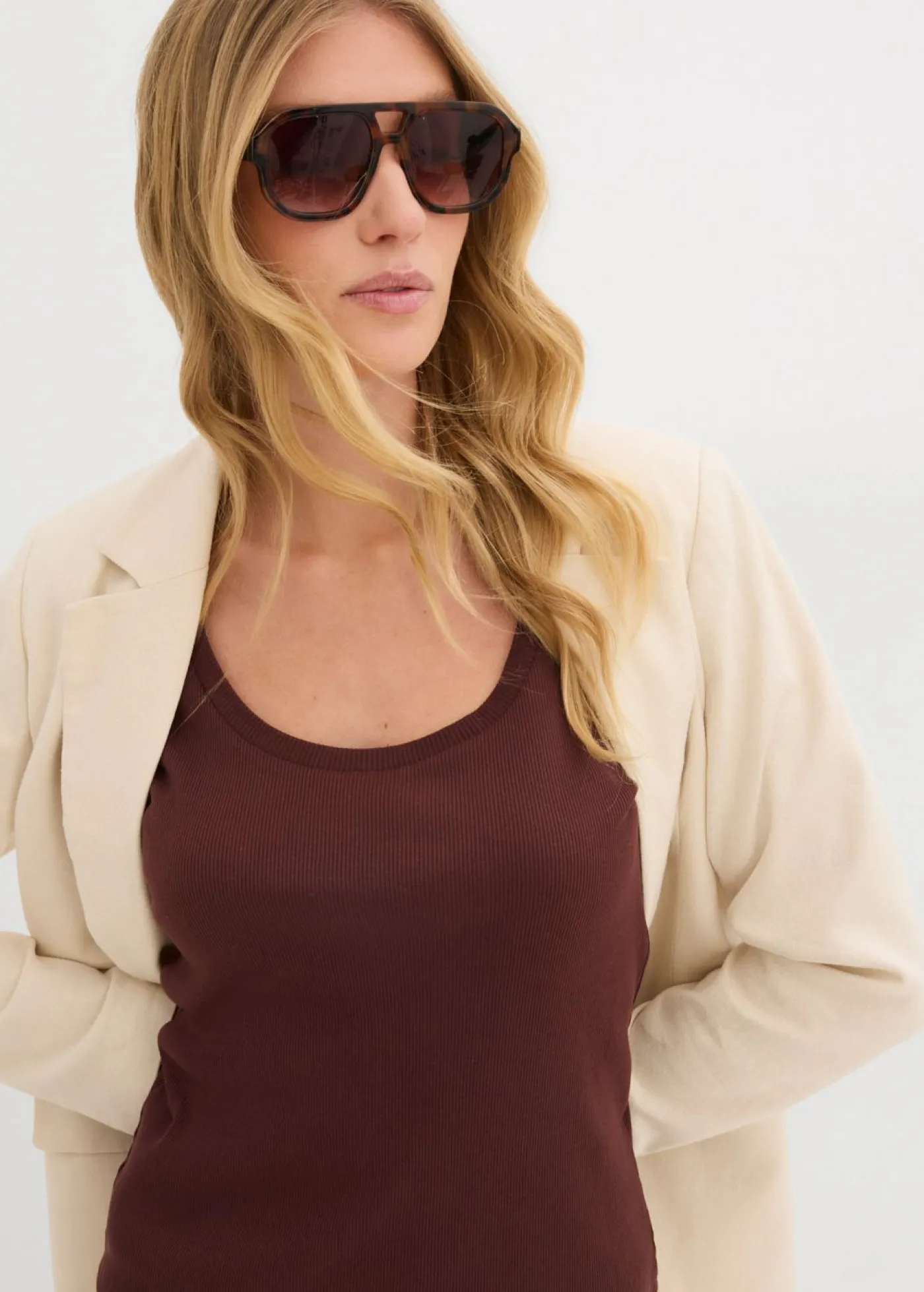 Mujer bonprix bonprix Camiseta de algodón orgánico puro