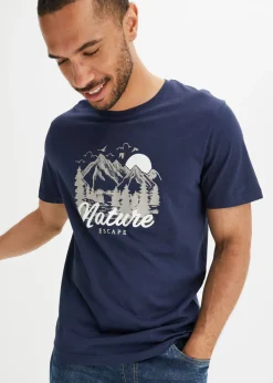 Hombre bonprix bonprix Camiseta de algodón orgánico puro